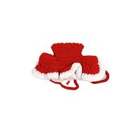 Funny pet costumes in various sizes, washable, stylish headbands in multiple styles, suitable for cats and dogs, parties(Little Red,S)
