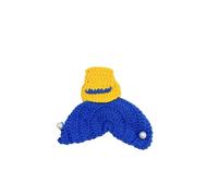 Funny pet costumes in various sizes, washable, stylish headbands in multiple styles, suitable for cats and dogs, parties(Pearl Girl,S)