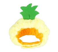 Funny Pet Dog Cat Cap Costume Warm Banana Pineapple Hat, Kitten Puppy Clothes Cosplay Accessories, Christmas Cosplay Accessories(Pineapple)