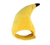 Funny Pet Dog Cat Cap Costume Warm Banana Pineapple Hat, Kitten Puppy Clothes Cosplay Accessories, Christmas Cosplay Accessories(Banana)