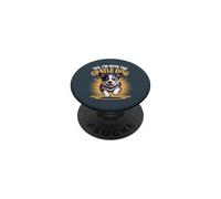 Funny Pet Dog Yes I'm with the Crazy Australian Cattle Dog PopSockets Adhesive PopGrip