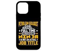 Funny Petroleum Geology Scientist Geologist Job Title Case for iPhone 12 mini