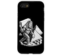 Funny Pharaoh Bigfoot Pyramid Ancient Egyptian Case for iPhone SE (2020) / 7/8