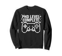Funny PhD Level Complete Doctorate PhD Graduation Sweatshirt