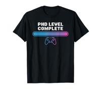 Funny PhD Level Complete Doctorate PhD Graduation T-Shirt