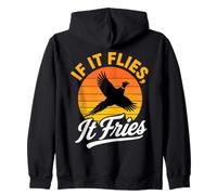 Funny Pheasant Hunt Zip Hoodie