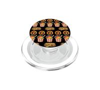 Funny Philadelphia Cheesesteak Wit Wooder Ice Pretzel Philly PopSockets PopGrip for MagSafe