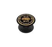 Funny Philadelphia Cheesesteak Wiz Wit Bustleton Philly Food PopSockets Adhesive PopGrip