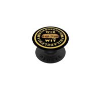 Funny Philadelphia Cheesesteak Wiz Wit Roxborough Philly PopSockets Adhesive PopGrip