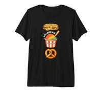 Funny Philadelphia Wooder Ice Pretzel Cheesesteak Wit Philly Premium T-Shirt