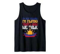 Funny Philippines Citizen I’m Not Yelling I’m A Filipino Tank Top