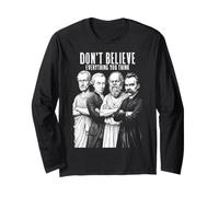 Funny Philosophy Don't Believe Everything Philosopher Long Sleeve T-Shirt