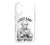 Funny Philosophy Immanuel Kant Help Myself Donut Philosopher Case for iPhone 17