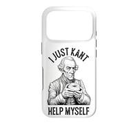 Funny Philosophy Immanuel Kant Help Myself Donut Philosopher Case for iPhone 17 Pro