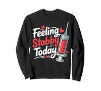 Funny Phlebotomist Blood Draw Tech Phlebotomy Sweatshirt