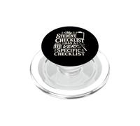 Funny Phlebotomy Instructor My Student Checklist PopSockets PopGrip for MagSafe