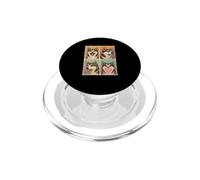 funny photo booth meme Alaskan Malamute dog PopSockets PopGrip for MagSafe