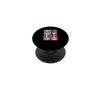 funny photo booth meme Australian Shepherd dog PopSockets Adhesive PopGrip