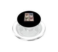 funny photo booth meme balinese cat PopSockets PopGrip for MagSafe