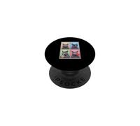 funny photo booth meme British Shorthair cat PopSockets Adhesive PopGrip