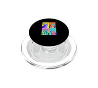 funny photo booth meme Egyptian Mau cat PopSockets PopGrip for MagSafe