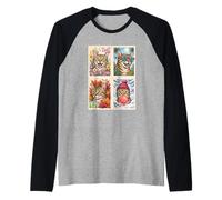 Funny Photo Booth Meme Egyptian Mau cat Raglan Baseball Tee