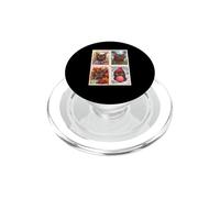 funny photo booth meme havana brown cat PopSockets PopGrip for MagSafe