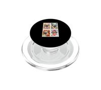 funny photo booth meme Kangal dog PopSockets PopGrip for MagSafe