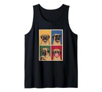 Funny Photo Booth Meme Mastiff Dog Tank Top