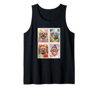 Funny Photo Booth Meme Mastiff Dog Tank Top