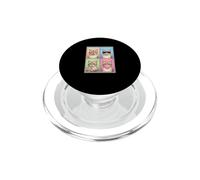 funny photo booth meme munchkin cat PopSockets PopGrip for MagSafe
