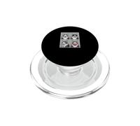 funny photo booth meme munchkin cat PopSockets PopGrip for MagSafe