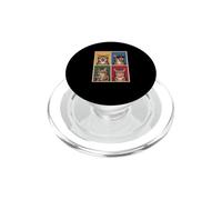 funny photo booth meme munchkin cat PopSockets PopGrip for MagSafe