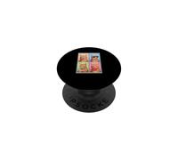 funny photo booth meme orange tabby Cat PopSockets Adhesive PopGrip
