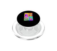 funny photo booth meme orange tabby Cat PopSockets PopGrip for MagSafe