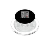 funny photo booth meme orange tabby Cat PopSockets PopGrip for MagSafe