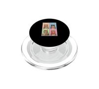 funny photo booth meme pixie-bob cat PopSockets PopGrip for MagSafe