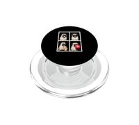 funny photo booth meme Pug dog PopSockets PopGrip for MagSafe
