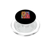 funny photo booth meme Rhodesian Ridgeback dog PopSockets PopGrip for MagSafe