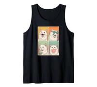 Funny Photo Booth Meme Turkish Angora cat Tank Top