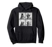 Funny Photo Booth Party Toad Costume Animal Pullover Hoodie