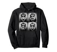 Funny Photo Booth Silly Lion Sunglasses Animal Lions Meme Pullover Hoodie