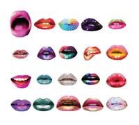 Funny Photo Props for Mouth Lips, Mounth Lips Photo Booth Props Set, 20X Photo Booth Props Lip with Stick, Create Unforgettable Moments, Make Yourself Props