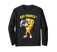 Funny Photographer Camera Say People Cheese Photography Long Sleeve T-Shirt