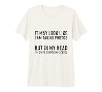 Funny Photographer Quote Composing Scenes Premium T-Shirt