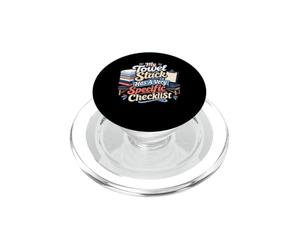 Funny Physical Therapy Aide My Towel Stack Has A Specific PopSockets PopGrip for MagSafe