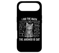 Funny Physics Humor I Did The Math The Answer is Cat Case for iPhone Air