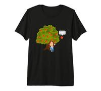 Funny Physics Isaac Newton Gravity is a Lie Premium T-Shirt
