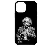 Funny Physics Scientist Playing Sax Math Nerd Science Humor Case for iPhone 12 mini