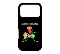 Funny Physics Teacher Electricity Explained Science Joke Case for iPhone 17 Pro